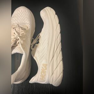 Hoka Women's Cream Athletic Shoes
